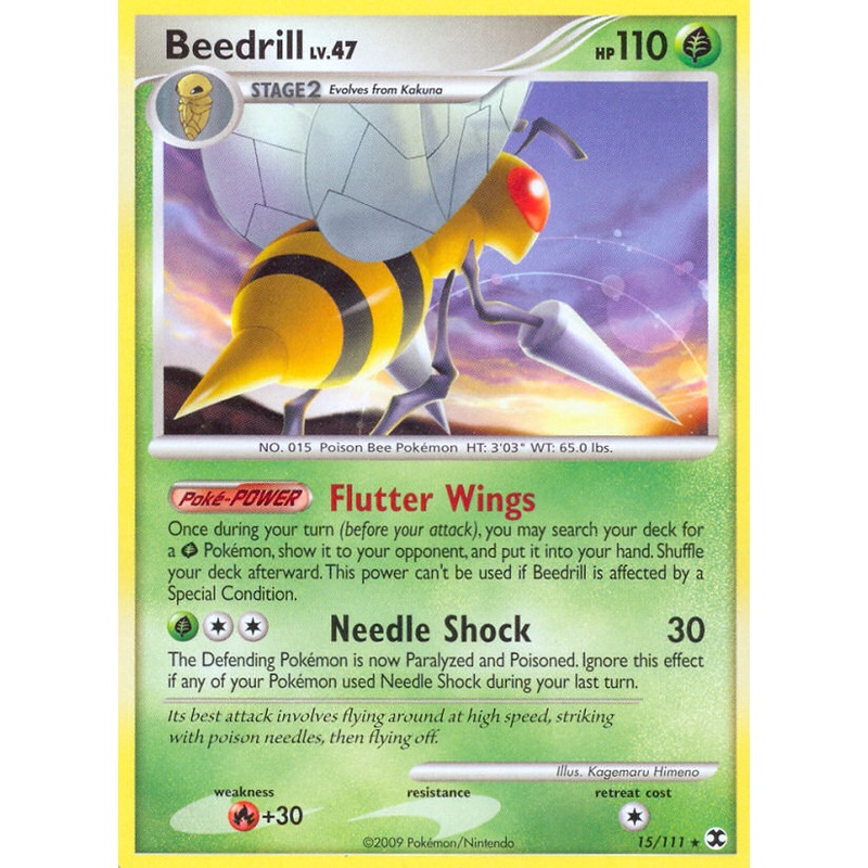 Beedrill (15/111) [Platinum: Rising Rivals]