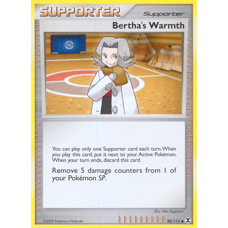 Bertha's Warmth (90/111) [Platinum: Rising Rivals]