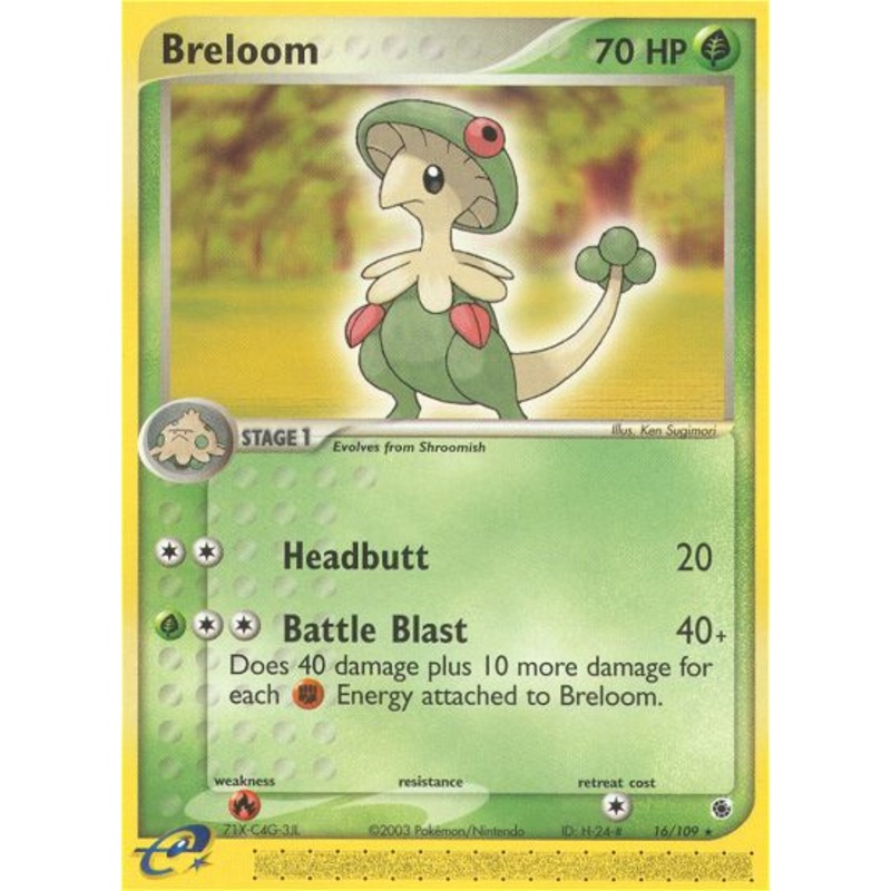 Breloom (16/109) [EX: Ruby & Sapphire]