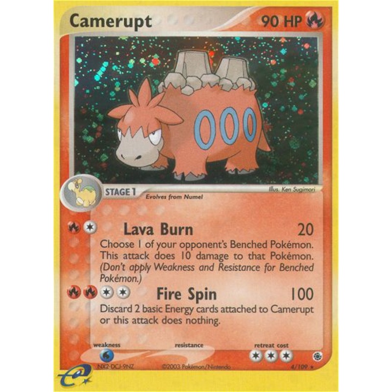 Camerupt (4/109) [EX: Ruby & Sapphire]