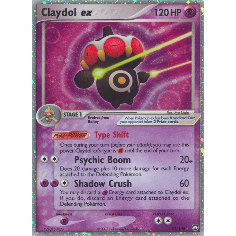 Claydol ex (93/108) [EX: Power Keepers]
