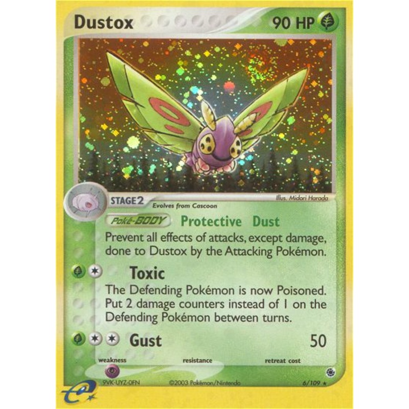 Dustox (6/109) [EX: Ruby & Sapphire]