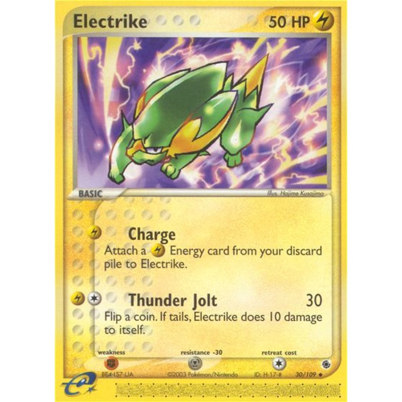 Electrike (30/109) [EX: Ruby & Sapphire]