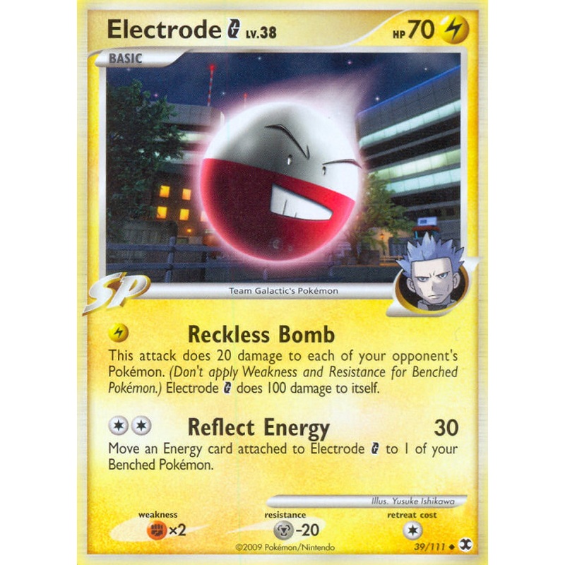 Electrode G (39/111) [Platinum: Rising Rivals]