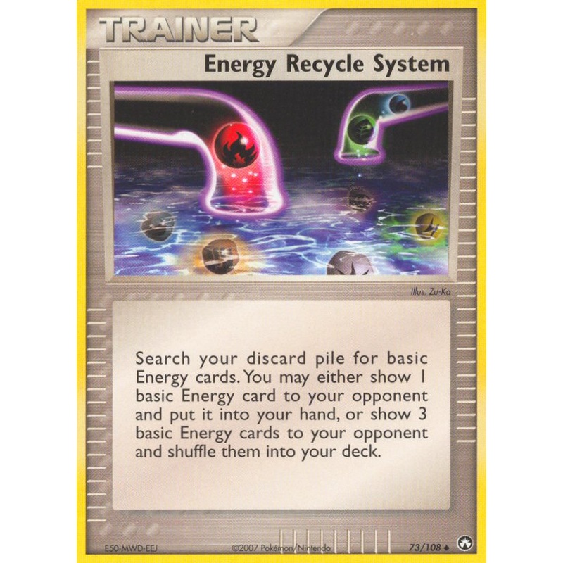 Energy Recycle System (73/108) [EX: Power Keepers]