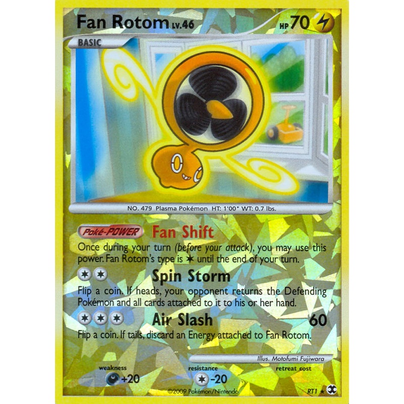 Fan Rotom (RT1) [Platinum: Rising Rivals]