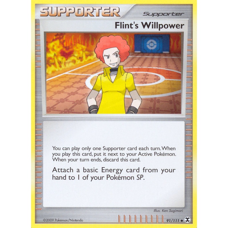 Flint's Willpower (91/111) [Platinum: Rising Rivals]