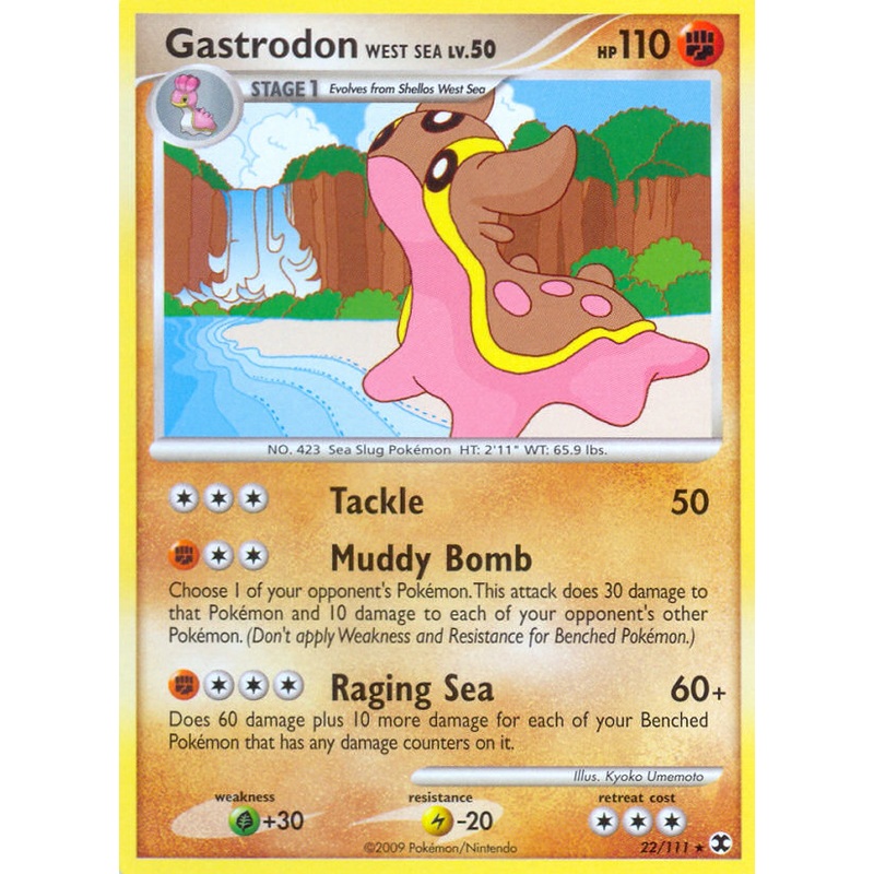 Gastrodon West Sea (22/111) [Platinum: Rising Rivals]