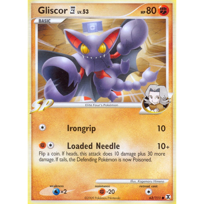 Gliscor (62/111) [Platinum: Rising Rivals]