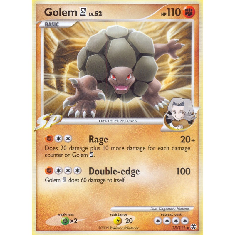 Golem (23/111) [Platinum: Rising Rivals]