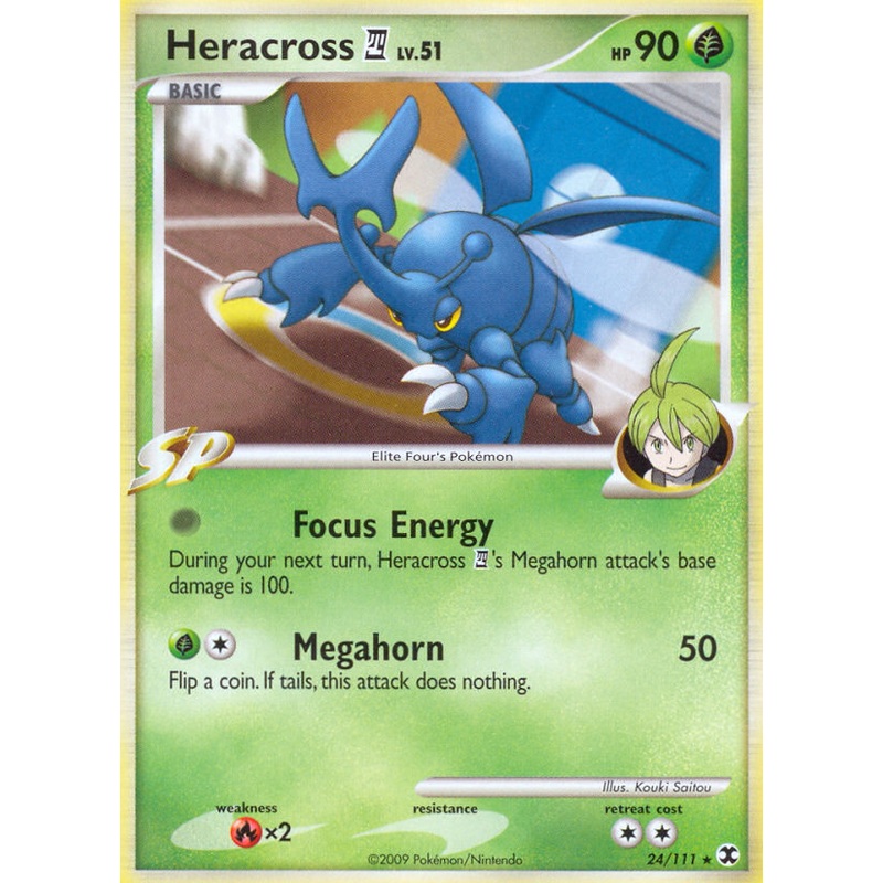 Heracross (24/111) [Platinum: Rising Rivals]