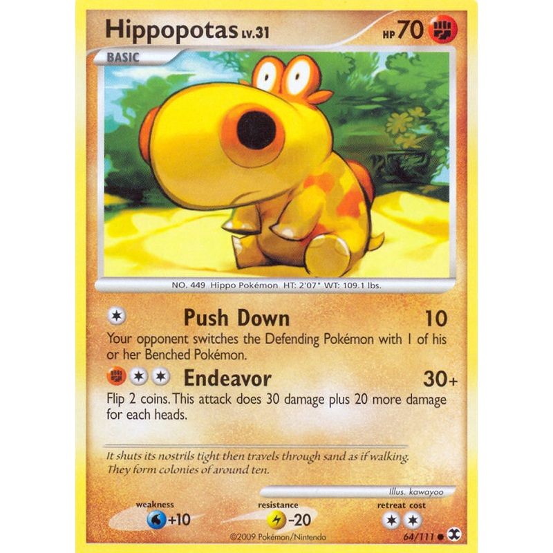 Hippopotas (64/111) [Platinum: Rising Rivals]