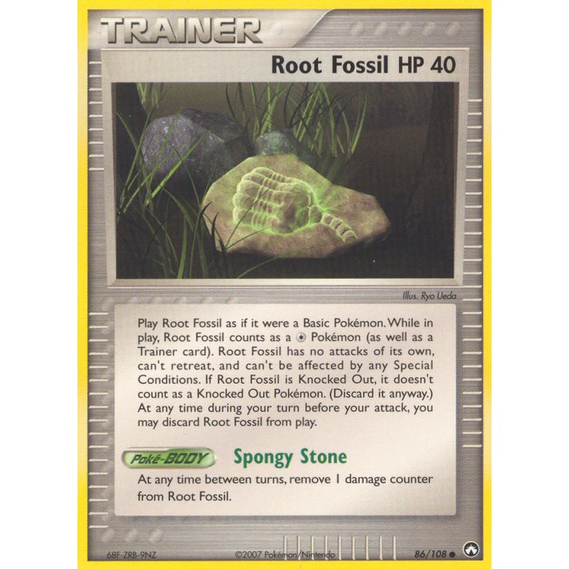Root Fossil (86/108) [EX: Power Keepers]