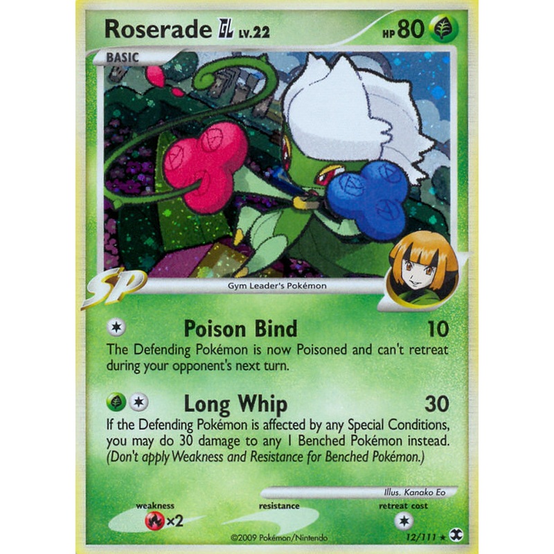 Roserade GL (12/111) [Platinum: Rising Rivals]