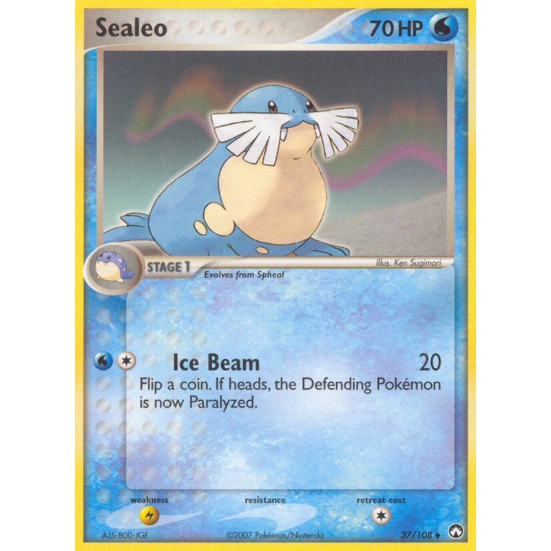 Sealeo (37/108) [EX: Power Keepers]