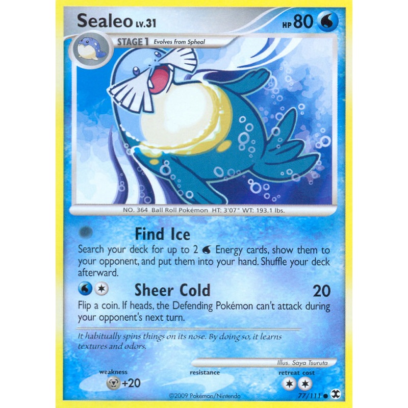 Sealeo (77/111) [Platinum: Rising Rivals]