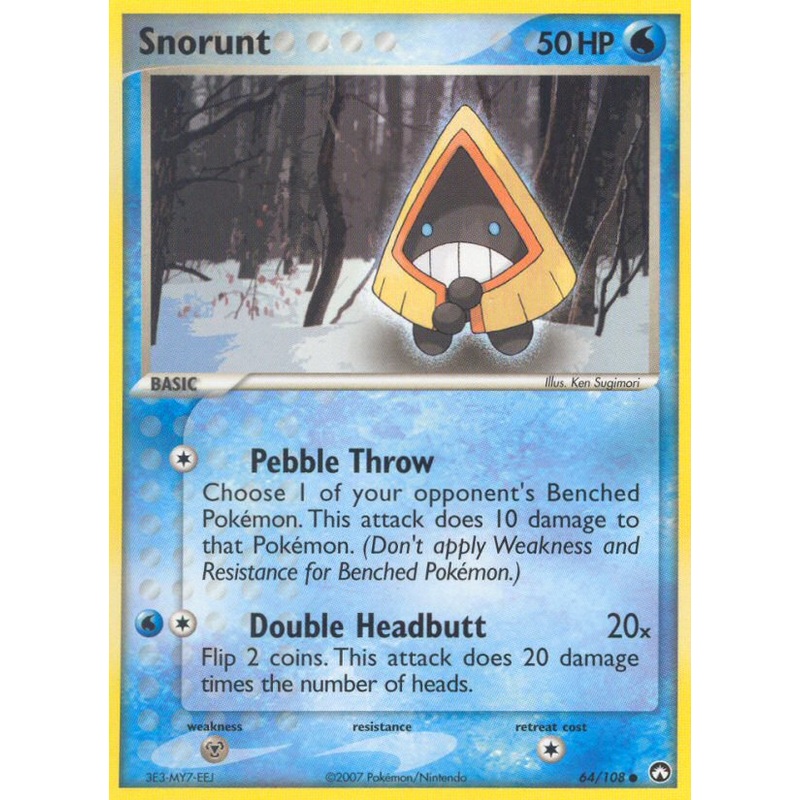 Snorunt (64/108) [EX: Power Keepers]