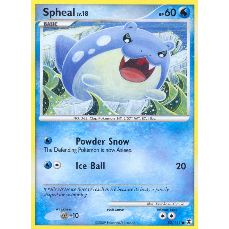 Spheal (82/111) [Platinum: Rising Rivals]