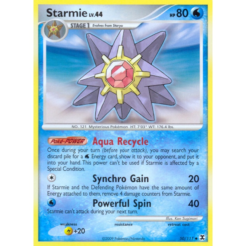 Starmie (50/111) [Platinum: Rising Rivals]