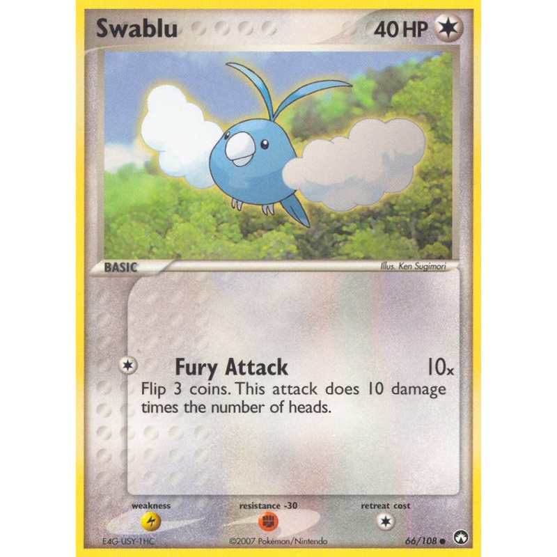 Swablu (66/108) [EX: Power Keepers]