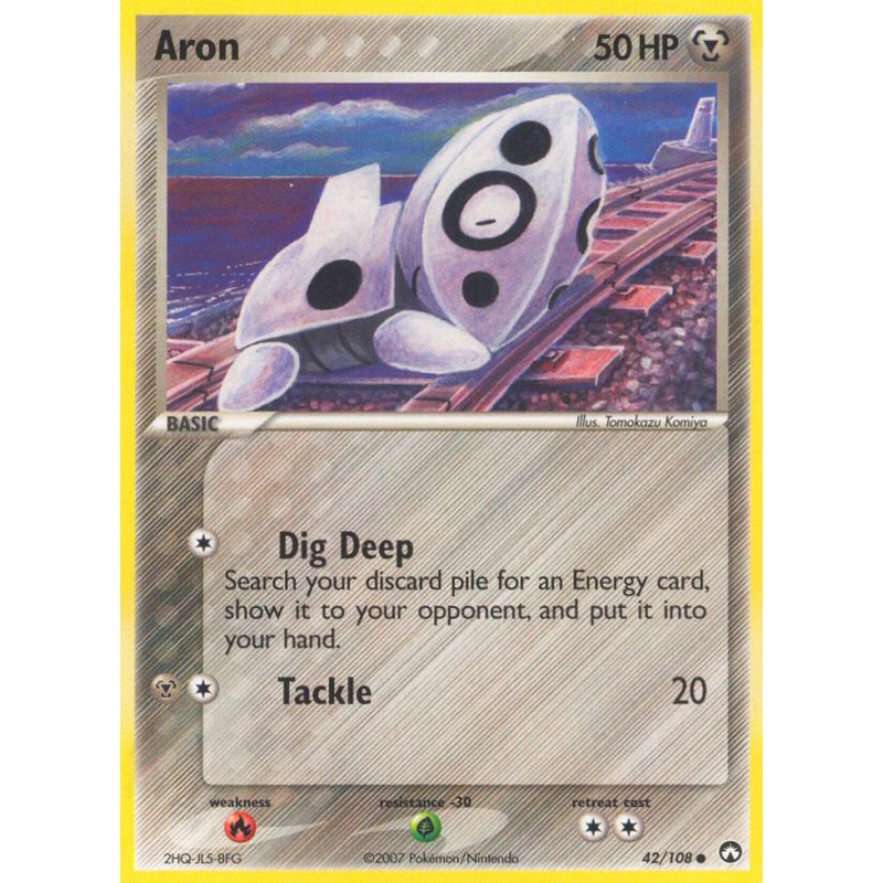 Aron (42/108) [EX: Power Keepers]