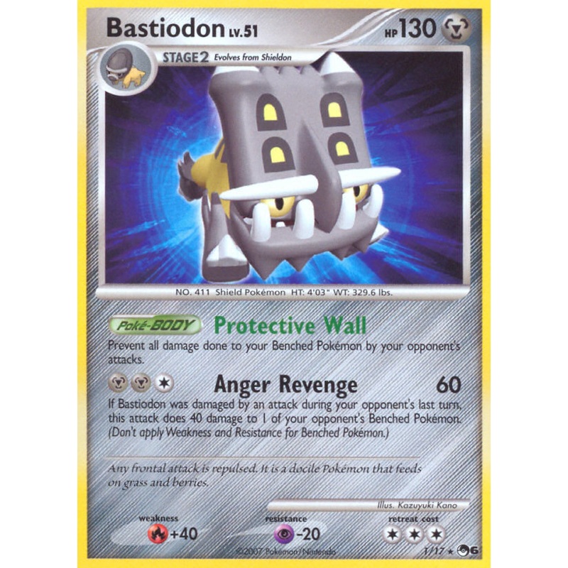 Bastiodon (1/17) [POP Series 6]