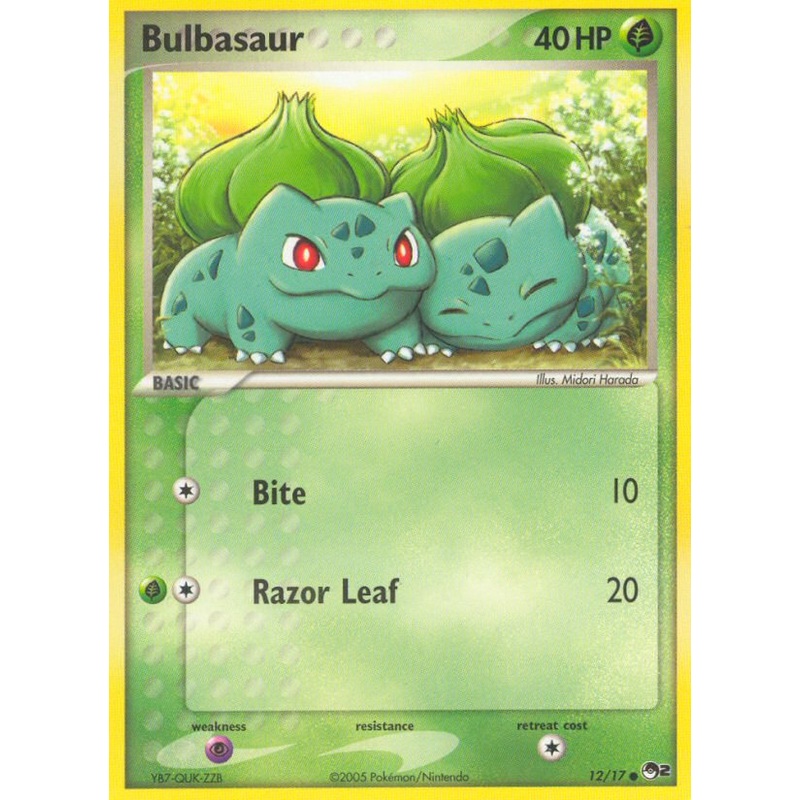 Bulbasaur (12/17) [POP Series 2]