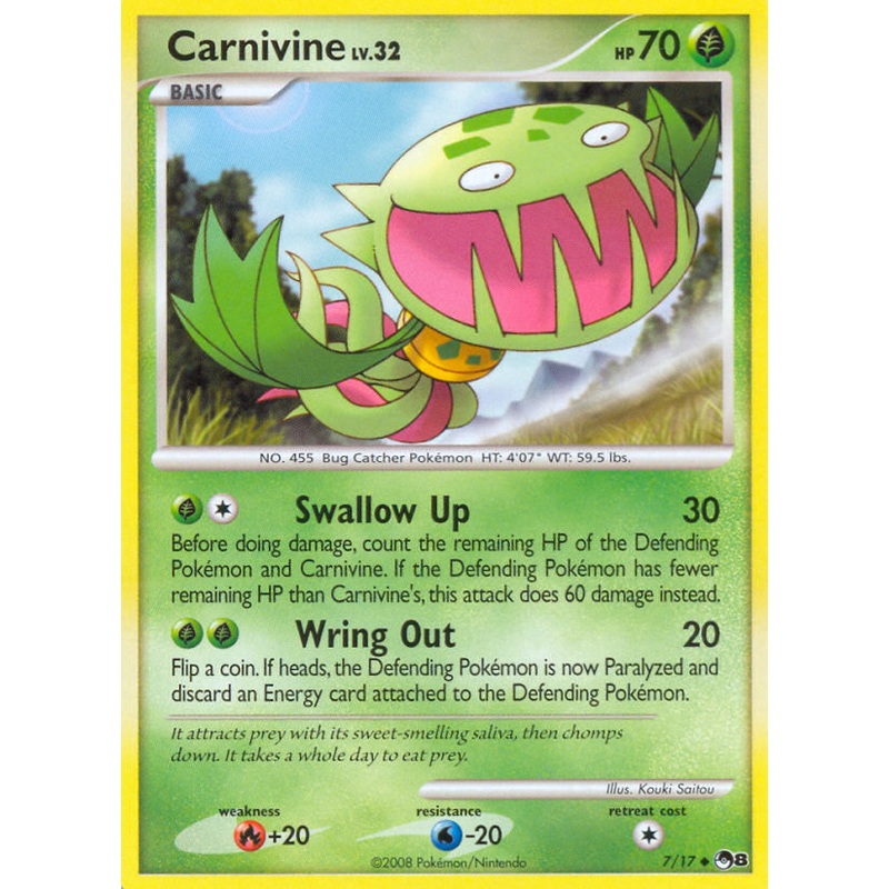 Carnivine (7/17) [POP Series 8]