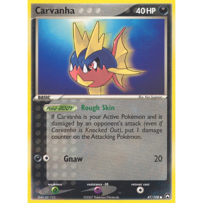 Carvanha (47/108) [EX: Power Keepers]
