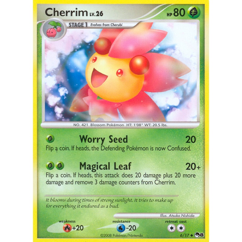 Cherrim (6/17) [POP Series 8]