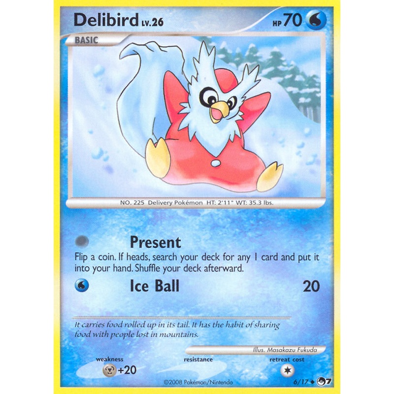 Delibird (6/17) [POP Series 7]