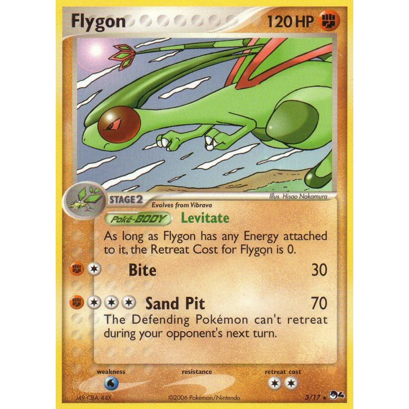 Flygon (3/17) [POP Series 4]