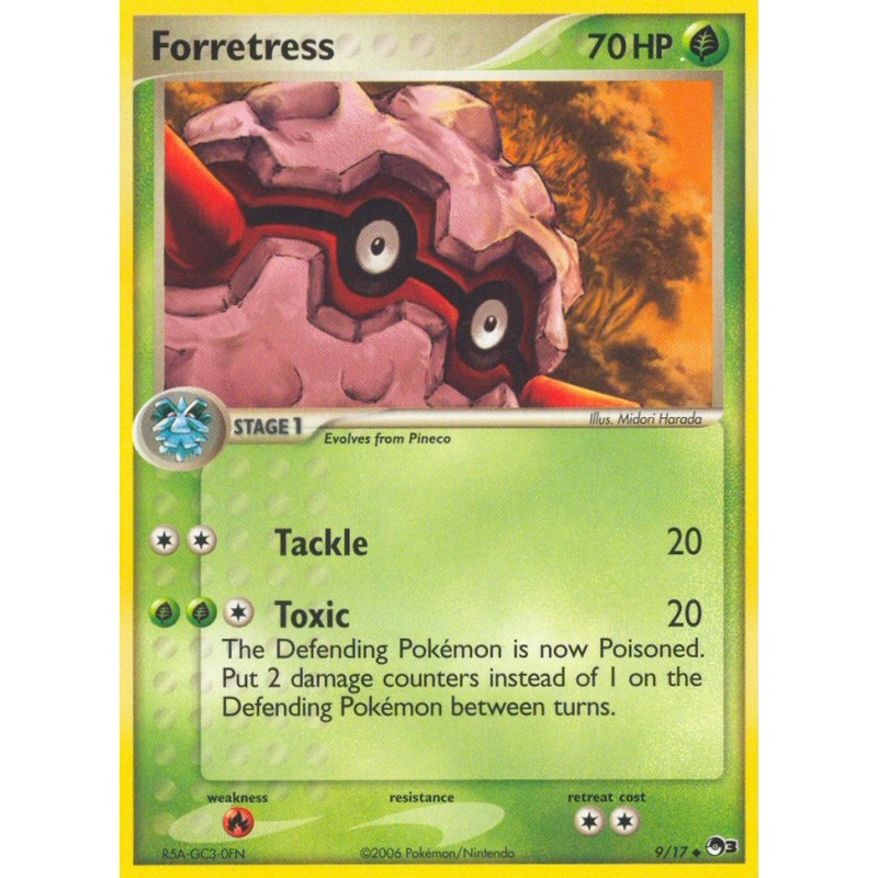 Forretress (9/17) [POP Series 3]