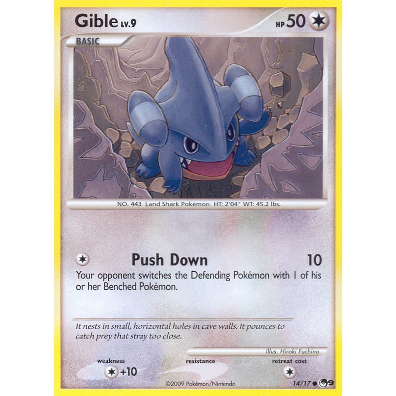 Gible (14/17) [POP Series 9]