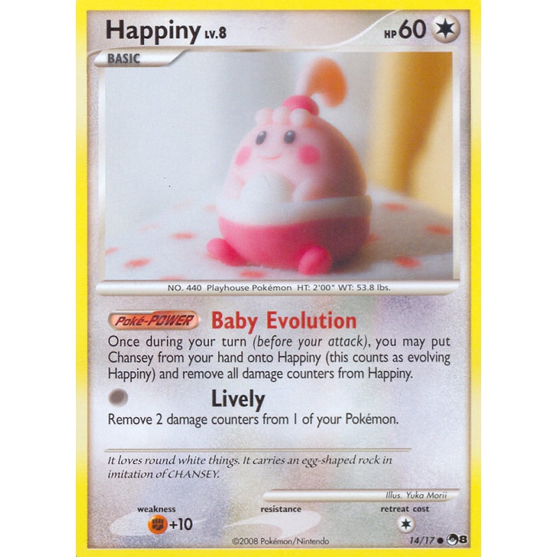 Happiny (14/17) [POP Series 8]