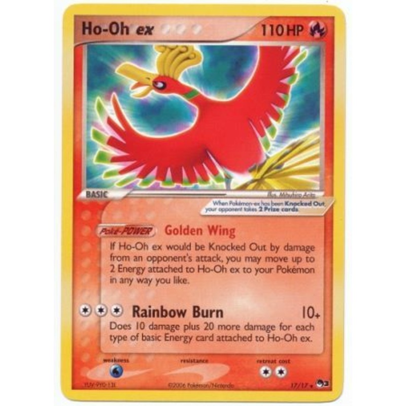 Ho-Oh ex (17/17) (Non-Holo) [POP Series 3]