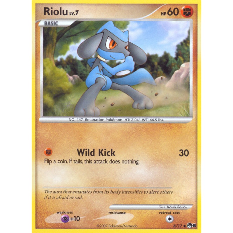 Riolu (8/17) [POP Series 6]