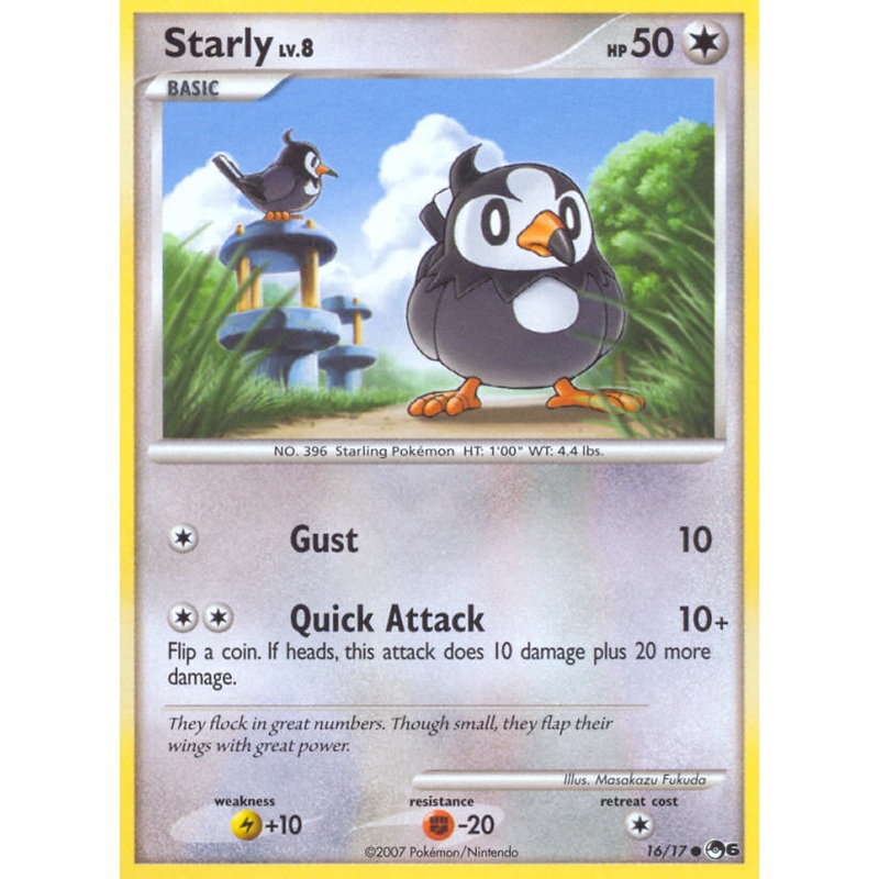 Starly (16/17) [POP Series 6]