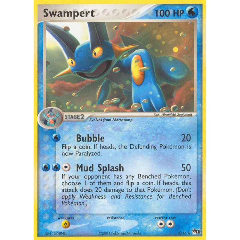 Swampert (5/17) [POP Series 1]