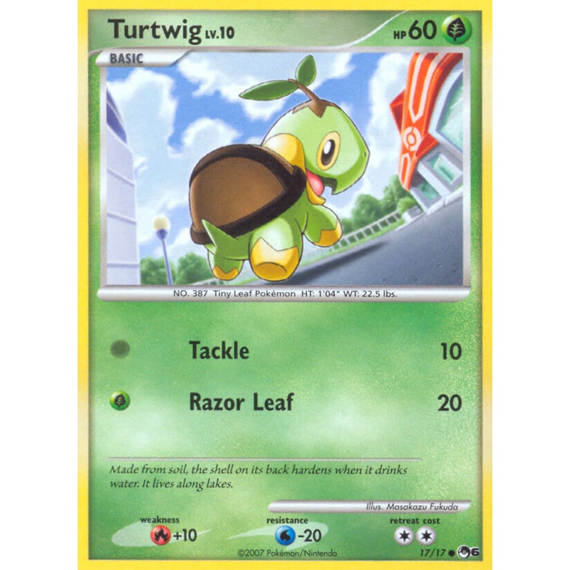 Turtwig (17/17) [POP Series 6]