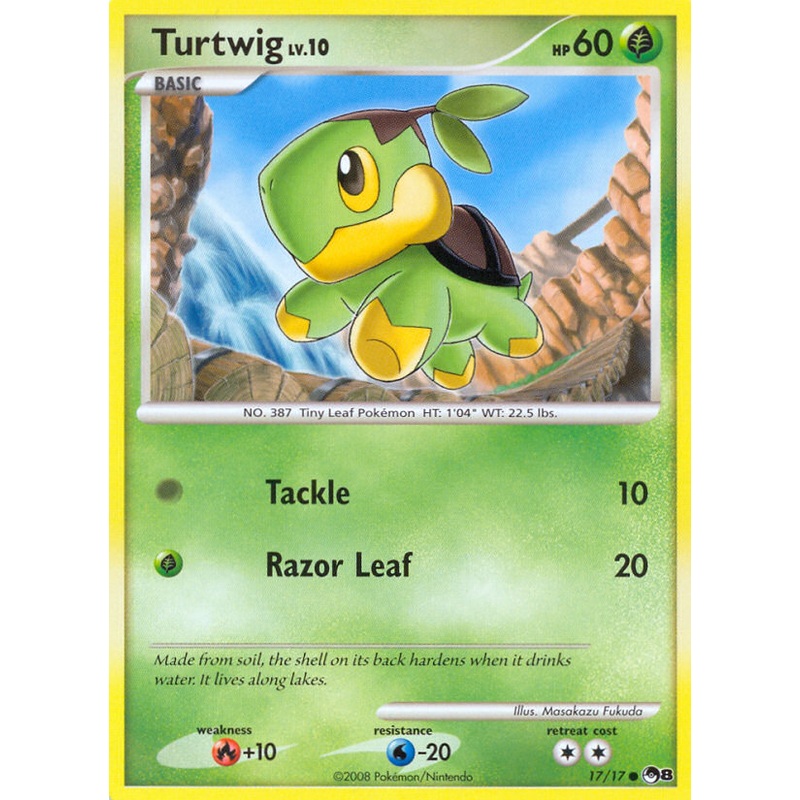 Turtwig (17/17) [POP Series 8]