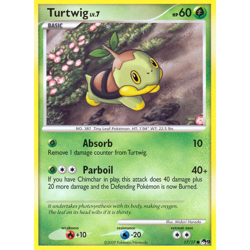 Turtwig (17/17) [POP Series 9]