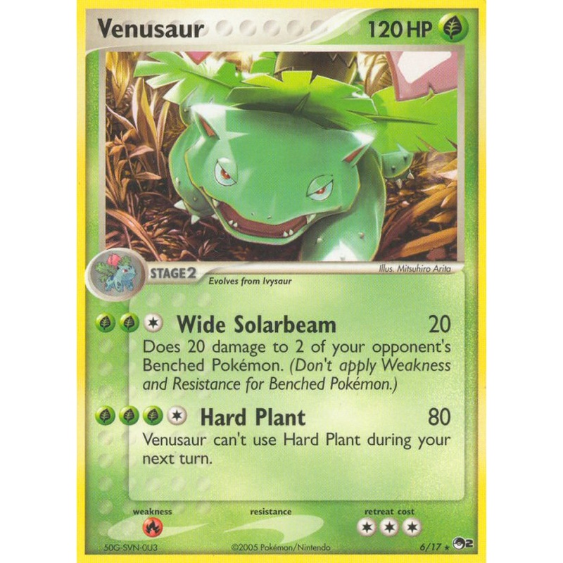 Venusaur (6/17) [POP Series 2]