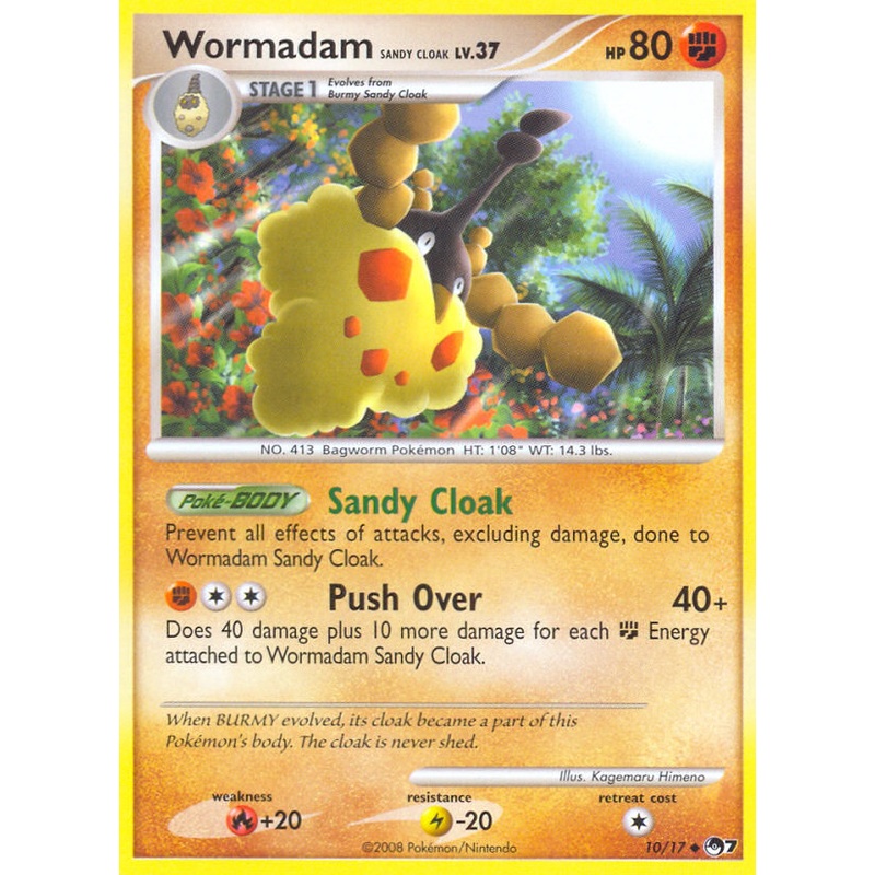 Wormadam Sandy Cloak (10/17) [POP Series 7]