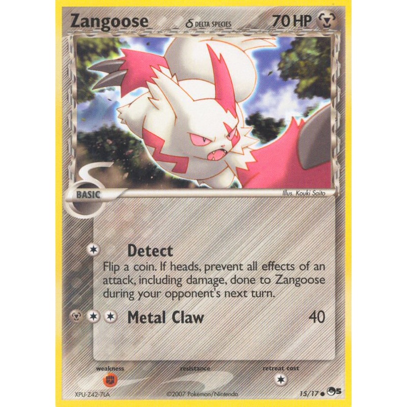 Zangoose (15/17) (Delta Species) [POP Series 5]