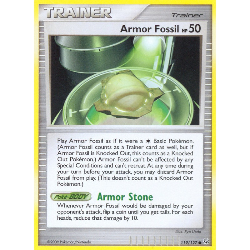 Armor Fossil (119/127) [Platinum: Base Set]