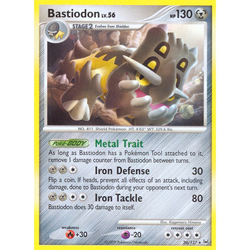 Bastiodon (20/127) [Platinum: Base Set]