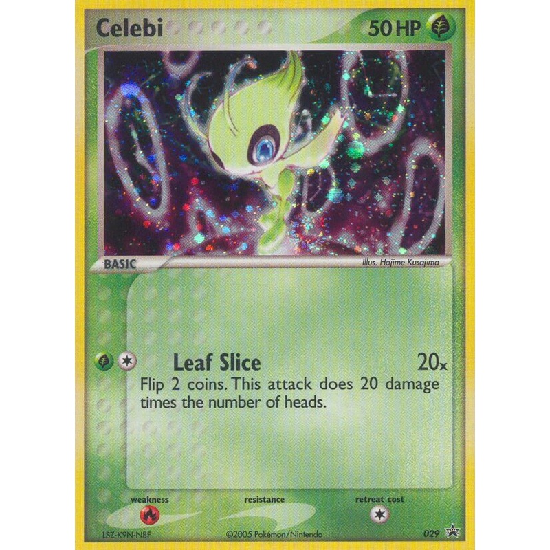 Celebi (029) [Nintendo: Black Star Promos]