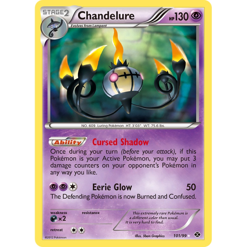 Chandelure (101/99) [Black & White: Next Destinies]