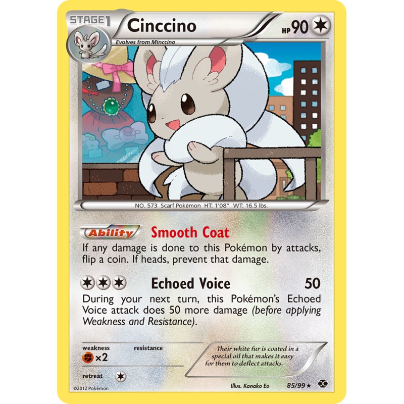 Cinccino (85/99) [Black & White: Next Destinies]